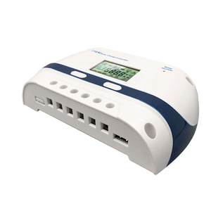 Pwm Solar laderegler 12 24V Auto Solar Panel Laderegler mit Load Timer mit LCD-Display Mppt Lades teuerung - Product Image 1