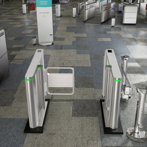 מערכת בקרת גישה יוקרתית עם הקורא rfid קורא פנים מאובטח חדר כושר מהיר נדנדת מהירות סוהר מגן מתקנים
