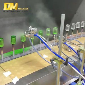 <strong>DM</strong> Automatic Spray Painting Machine Production Line Bottle Coating Machine with Spray Booths - Product Image 3
