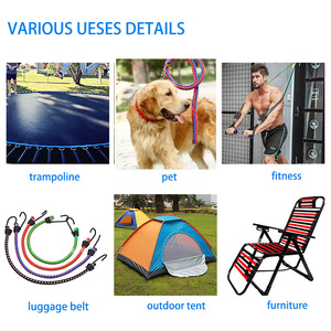 <strong>Custom</strong> Width Round <strong>Elastic</strong> Cord Cords <strong>Elastic</strong> Rope <strong>Custom</strong> 2-15mm Shock Bungee Cord <strong>Elastic</strong> <strong>String</strong> for Outdoors - Product Image 6