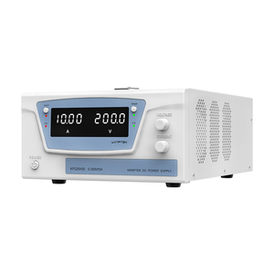 WANPTEK 200V 10A BANCO DC FUENTE DE ALIMENTACIÓN AJUSTABLE, LABORATORIO, REPARACIÓN, PRUEBA, MEDIDA, DISEÑO, ESCUELA, CARGA, ELECTROPLATE, KPS20010D - Product Image 1