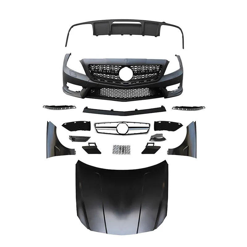 Aggiornamento degli accessori per auto al kit carrozzeria CLS63 AMG per Mercedes benz CLS W218 2011-2014