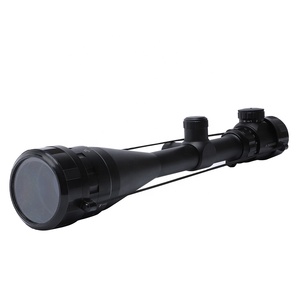 Avcılık için ücretsiz montaj 6-24x50 optik görüş ile profesyonel kırmızı ve yeşil ışıklı AO kapsam - Product Image 6