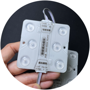 CCT Adjust <strong>Dural</strong> Color 68x68mm 3.6w DC12V DC24V Lens Waterproof IP67 <strong>Led</strong> Module for Light Box - Product Image 2