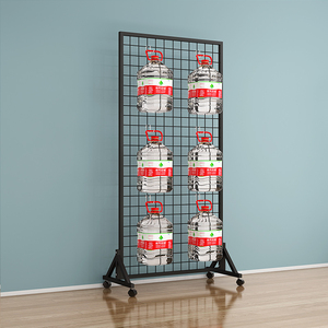 Ganchos colgantes de malla de alambre para teléfono móvil, estante multiusos, accesorio de exhibición de productos básicos para tienda minorista personalizado - Product Image 4