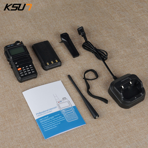 KSUN TFSI 8W doble banda UHF, VHF jamón 2 Radio dispositivo de comunicación inalámbrico impermeable sistema de intercomunicación de largo alcance Walkie Talkie - Product Image 6