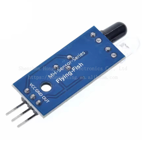 Módulo de Sensor de evitación de obstáculos infrarrojo fotoeléctrico reflectante Robot de coche inteligente DIY de 3 pines