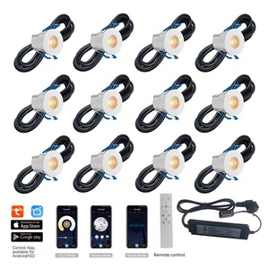 ชุดไฟ Led 12จุดพร้อมรีโมทหรี่แสงได้-CCT ชุด3W Dimbaar 12 Wifi App - Product Image 1