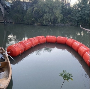HDPE 400*600mm <strong>Floating</strong> Barrier Plastic Buoy Pontoon <strong>Dredging</strong> <strong>Pipeline</strong> Pipe Floats Factory Direct Sales - Product Image 4