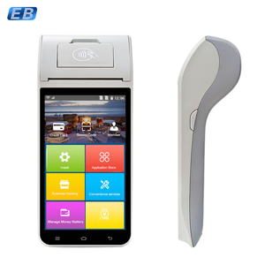 Sistema de punto de venta inteligente inalámbrico Android 11 con impresora de alta velocidad de 58mm y punto de venta de mano con SIM dual, sistema de punto de venta inteligente, sistema de punto de venta