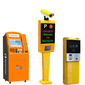 Guard Tour <span class=keywords><strong>System</strong></span> Barcode Ticket /RFID-Parks ystem mit automatischer Zahlungs maschine Fahrzeug parkplatz Boom Barrier Gate