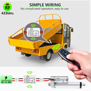 Ricevitore rf Wireless relè interruttore DC 12V relè modulo ricevitore a 2 canali e telecomando codice di apprendimento - Product Image 5