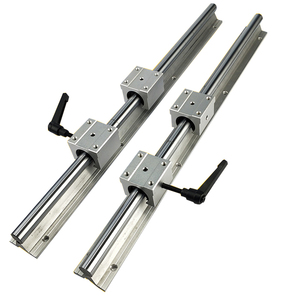 2pcs SBR20 200-2000毫米直线导轨和4pcs SBR20UU直线轴承座，用于数控零件20毫米直线导轨 - Product Image 3