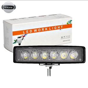 LKT fabrika kaynağı Led araba 18W 6led çalışma ışığı yuvarlak Offroad oto Led çalışma ışığı far/Led sürüş işık/motosiklet lambası - Product Image 1