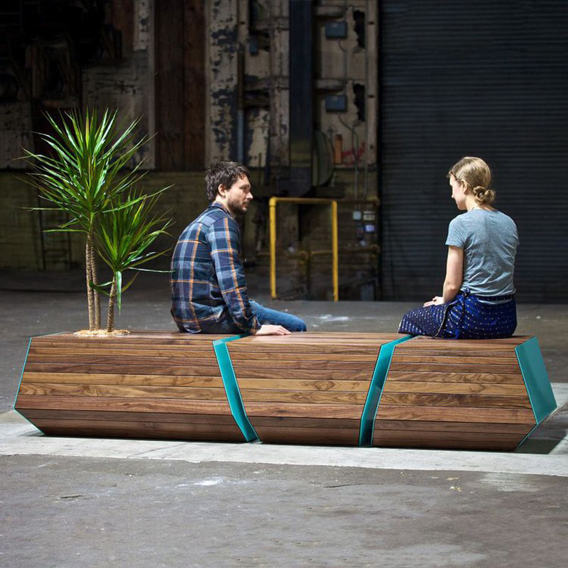 Fiberglass anticorrosive wood seats