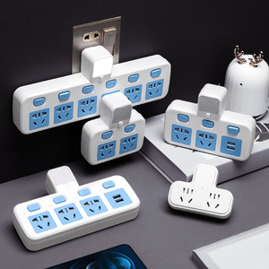 One Turn <strong>Multi</strong> Wireless Expansion Intelligent USB Converter <strong>Socket</strong> <strong>Multi</strong>-<strong>function</strong> <strong>Socket</strong> - Product Image 2