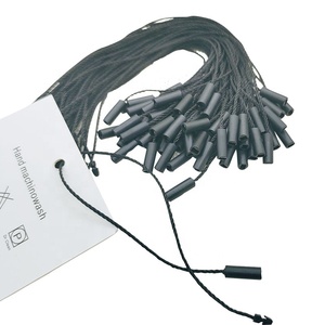 Cordón de nailon personalizado, accesorios de cuerda, cadena de bloqueo para colgar, Etiquetas tejidas para ropa