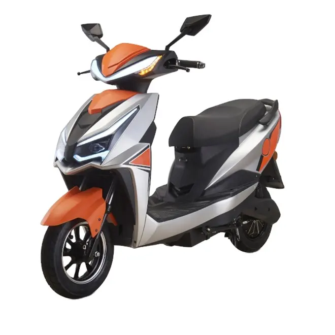 EEC certification electric scooter dengan Double 60V murah 50cc moped untuk 200 motor listrik moped
