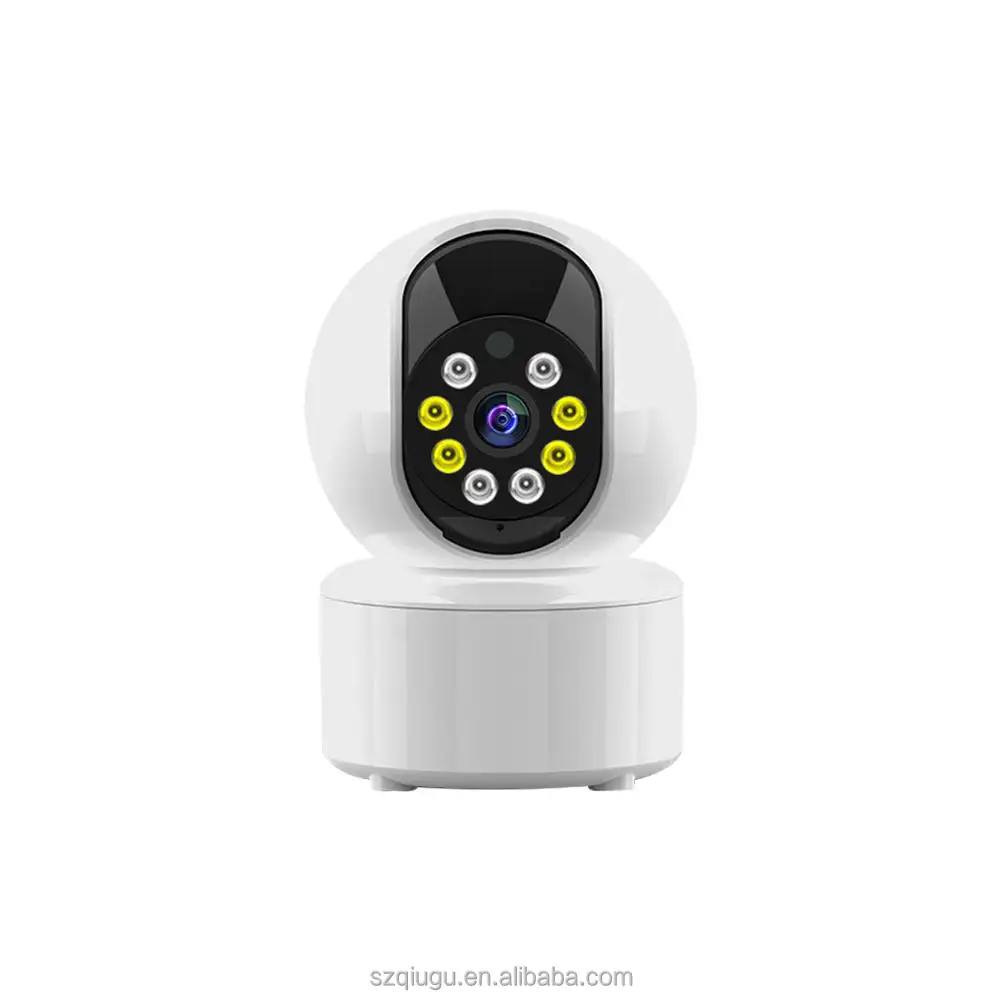 Qiugu V380 1080P умный дом 360 видео Wi-Fi беспроводная домашняя охранная IP-камера видеонаблюдения детский монитор PTZ Wi-Fi мини-камера
