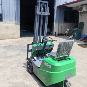 Electric Forklift Small New Energy Hydraulic Lifting Four-Wheel Ride-on <strong>Loading</strong> and <strong>Unloading</strong> Stacker - Product Image 6