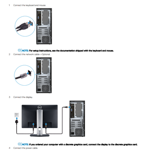3670 I7 All in One Central Unit with 23.8&quot; Screen Computers Desktop Tower Form <strong>Factor</strong> - Product Image 4
