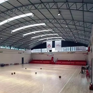 Wholesale Customized Steel Structure Building for Commercial Use Pipe Truss Roof for Basketball Halls Fitness <strong>Centers</strong> - Product Image 4