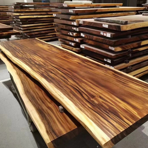 Cạnh Không Đều Của Nam Mỹ Walnut Bảng Cạnh Tự Nhiên Rắn Gỗ Phiến Bàn Ăn Cà Phê - Product Image 1