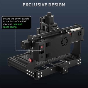 迷你3轴数控雕刻机CNC3020主轴刳刨机500瓦数控木工刳刨机 - Product Image 2