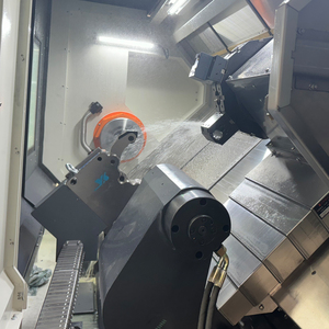 Máquina de torno cnc de 5 ejes de cama inclinada TCK50AY de alta precisión 12 Centro de torneado cnc de torreta viva con eje C - Product Image 5