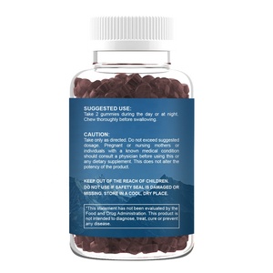 OEM Private Label Shilajit Gummies mit 5 Super Ingredients Energie und Vitalität Gehirn funktion für Erwachsene - Product Image 2