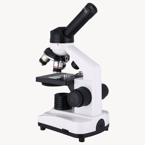 热销定制实验室显微镜双目光源可调式学生用光学生物显微镜 - Product Image 3