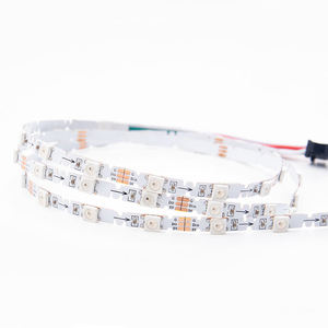 Zigzag Bendable S Shaped Curve Type Addressable Digital WS2812B <strong>5050</strong> 5mm 8 RGB Pixel 48 60 <strong>Leds</strong>/m <strong>5V</strong> ZIG ZAG <strong>LED</strong> Strip Light - Product Image 5