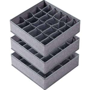 BH Socken Unterwäsche Schublade Organisator Kleidung Socken Teiler Stoff faltbar Kleiderschrank Schrank Schrank Aufbewahrungsbox Schublade Organisator