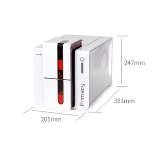 Yeni varış son tasarım plastik kimlik kartı yazıcı Evolis priemployee çalışan rozeti PVC kart yazıcı PVC kart yazıcı üreticisi - Product Image 2