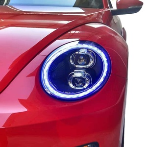 2013-2021สำหรับ Volkswagen Beetle headlight, ดัดแปลงเป็นไฟหน้าเลนส์ <span class=keywords><strong>LED</strong></span> ไฟวิ่งทุกวันไฟ <span class=keywords><strong>LED</strong></span> - Product Image 4