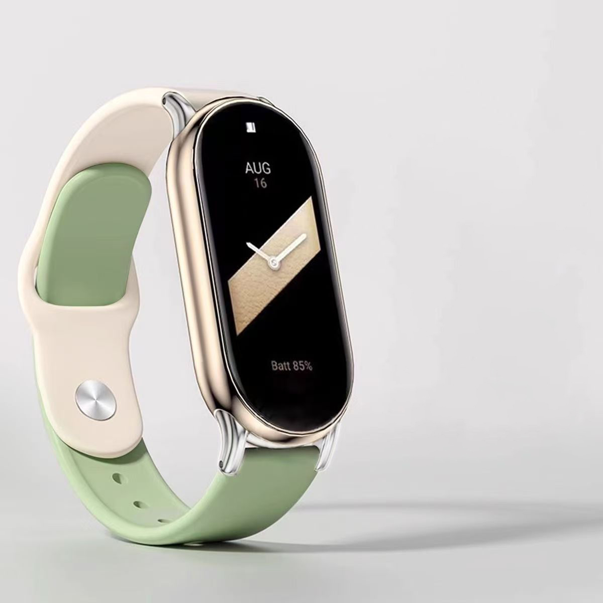 Rétro blanc et vert matcha