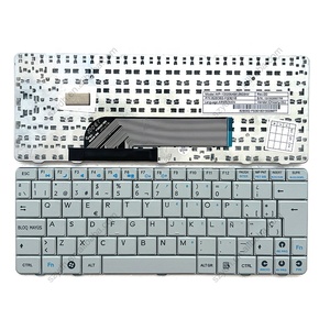EXO ES10 N230 N210 N201 MP-10G56AM-3609W SP西班牙语拉丁键盘灰色笔记本电脑键盘 - Product Image 1