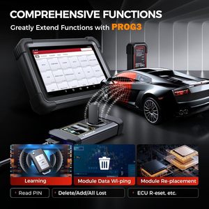 Launch X431 Immo Plus PROG3 All-System Scan Tool 39+ <strong>Services</strong> Bi-Directional Control 2-Year Update for ECU <strong>Coding</strong> Diagnostics - Product Image 3