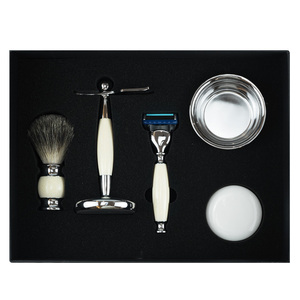Người Đàn Ông Của Độc Quyền Cạo Râu Bộ Hướng Dẫn Sử Dụng Máy Cạo Râu Với Badger Tóc Bàn Chải Xà Phòng Bát Cạo Râu Xà Phòng Similar Gỗ Dao Cạo Bàn Chải - Product Image 5