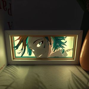 Nhiều màu giấy khắc đèn <span class=keywords><strong>3D</strong></span> bóng hộp phim hoạt hình thiết kế Caesar cho phòng trang trí nội thất - Product Image 2