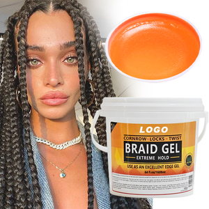 Chuyên Nghiệp Salon Sử Dụng Nhanh Chóng Khô Bện Gel Xoắn Bện Sóng Cạnh Gel Thêm Giữ Ngô Loc 64Oz Bện Gel - Product Image 3