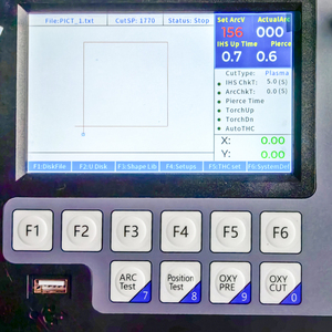 <strong>CNC</strong> Plasma <strong>Control</strong> System F2100K F2300K 5 INCH 7 INCH HD Screen Display Easy Operate <strong>Torch</strong> <strong>Height</strong> <strong>Control</strong> System Built in Type - Product Image 5