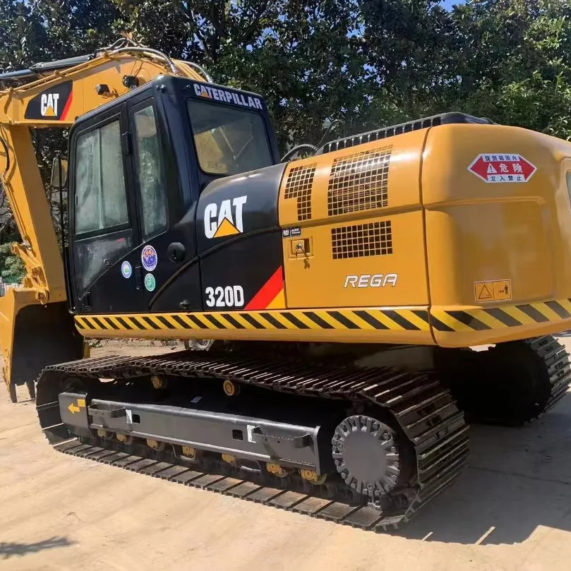 Escavatore cingolato CAT 320D di seconda mano con splendide prestazioni escavatore CAT 320D usato CAT 320 d2 in vendita
