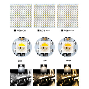 WS2812B <strong>LED</strong> Chip with Heatsink Board 10mm X 3mm WS2811 <strong>IC</strong> 5050 SMD RGB <strong>LED</strong> SK6812 RGBW RGBNW RGBWW Black White PCB DC5V - Product Image 4