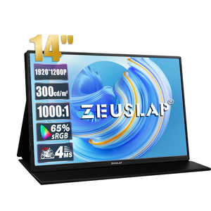 Venta al por mayor 14 pulgadas 60Hz Monitor portátil LCD retroiluminado Panel IPS Tipo C Interfaz para PS4 PS5 Switch Xbox Laptop Computer - Product Image 1