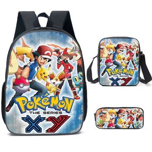 Tas Ransel Anak-anak Pokémon Pikachu, Tas Perjalanan Serat Buatan yang Dapat Disesuaikan dengan Kapasitas Besar dan Desain Bertema Anime - Product Image 5