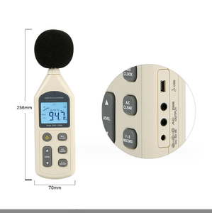 Medidor de nivel de sonido GM1356 con probador de ruido Digital USB Pantalla LCD Audio Describir medidor Decibel Monitor Probador de presión - Product Image 2