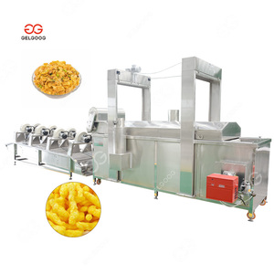 Sürekli otomatik balık kraker fileto Patty Panipuri fritöz Pani Puri kızartma makinesi satılık - Product Image 3