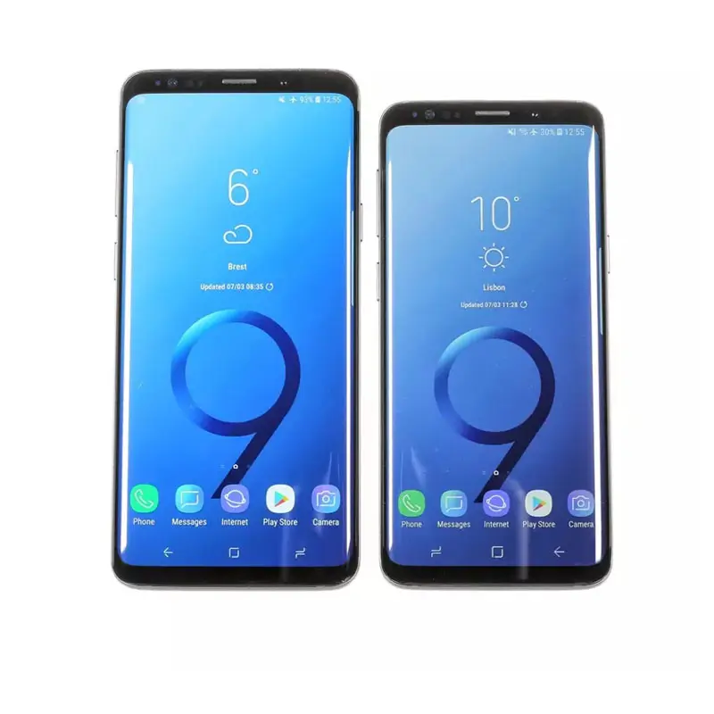 Hete Verkoop Hoge Kwaliteit A-Level 6.3 Inch Groot Scherm Ontgrendeld Mobiele Telefoon Voor Samsung Galaxy S9 Ontgrendeld