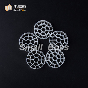 K3 mbbr 25x10 mét Bio Lọc phương tiện truyền thông 19 lỗ HDPE Bio tàu sân bay cho thành phố nước thải - Product Image 6